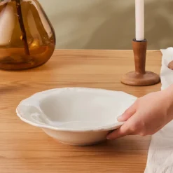 Karaca Elizabeth Ecru Salatschüssel, 26 cm