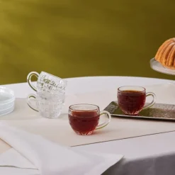 Karaca Emel 4 Personen Glas Tee Cup 180 Ml