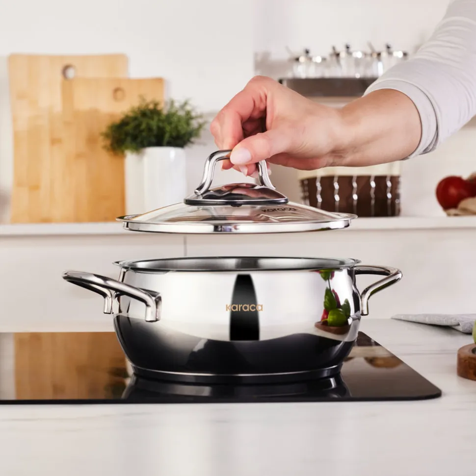 Karaca Emirgan Induktions Stahltopf, 18 cm