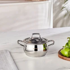 Karaca Emirgan Induktions Stahltopf, 14 cm