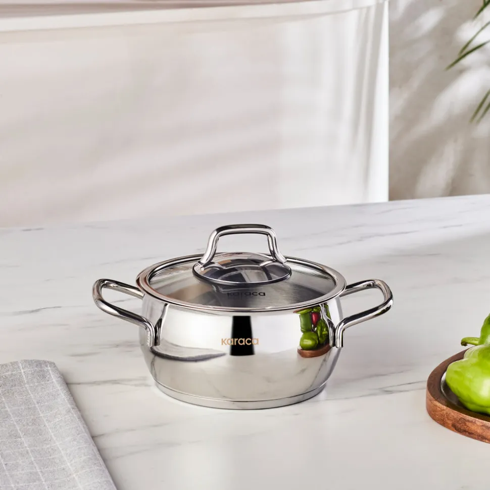 Karaca Emirgan Induktions Stahltopf, 16 cm