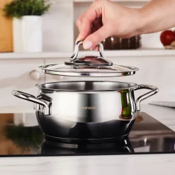 Karaca Emirgan Induktions Stahltopf, 16 cm