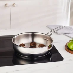 Karaca Emirgan Stahlpfanne, 24cm, Silber