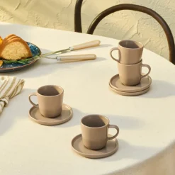 Karaca Eric 8-teiliges Espressoglas-Set für 4 Personen