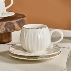 Karaca Eylül Kaffeetasse für 6 Personen 85 Ml