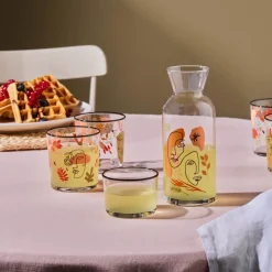 Karaca Face 5-teiliges Glas-Set