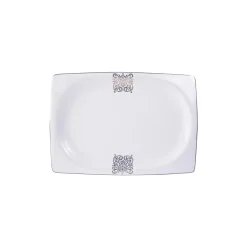 Karaca Fine Bone Lotus 43 Parça 8 Kişilik Yemek Takımı Kare