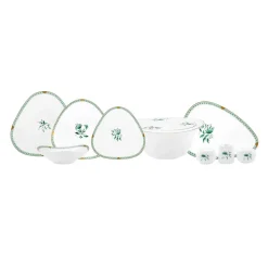 Karaca Fine Pearl Extra Simone für 12 Personen Geschirrset 62 Teile