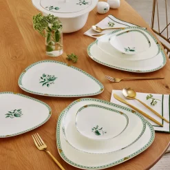 Karaca Fine Pearl Extra Simone für 12 Personen Geschirrset 62 Teile