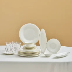 Karaca Fine Pearl New Fame Frühstücksset für 6 Personen, 26-teilig – Gold