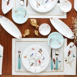 Karaca Fine Pearl New Grace Miny 26-Piece Frühstücksset und Servierschalen Round