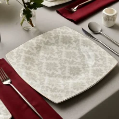 Karaca Fine Pearl Paris 58-teiliges Tafelservice für 12 Personen