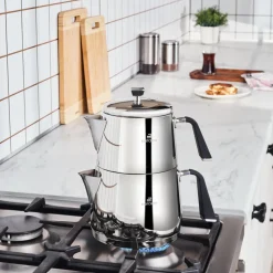 Karaca Fiona Edelstahl-Teekannenset