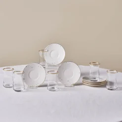 Karaca Fleur 12-Teiliges 6-Personen Tee-Set