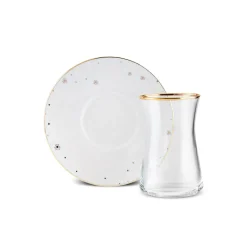 Karaca Fleur 12-Teiliges 6-Personen Tee-Set