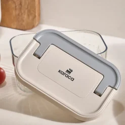 Karaca Flex 2-teiliges Aufbewahrungsbehälter-Set, 520 ml, Transparent