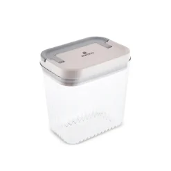 Karaca Flex 2-teiliges Aufbewahrungsbehälter-Set, 1500 ml, Transparent