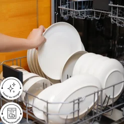 Karaca Forever Bone Allure 41-Teiliges 12-Personen Geschirrset