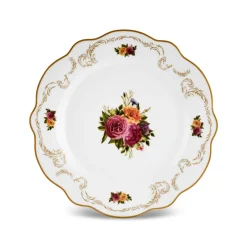 Karaca Forever Bone Antique Gold 26-teiliges Frühstücksset