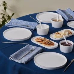 Karaca Forever Bone Bomo 22-teiliges Frühstücksset für 6 Personen – Platin