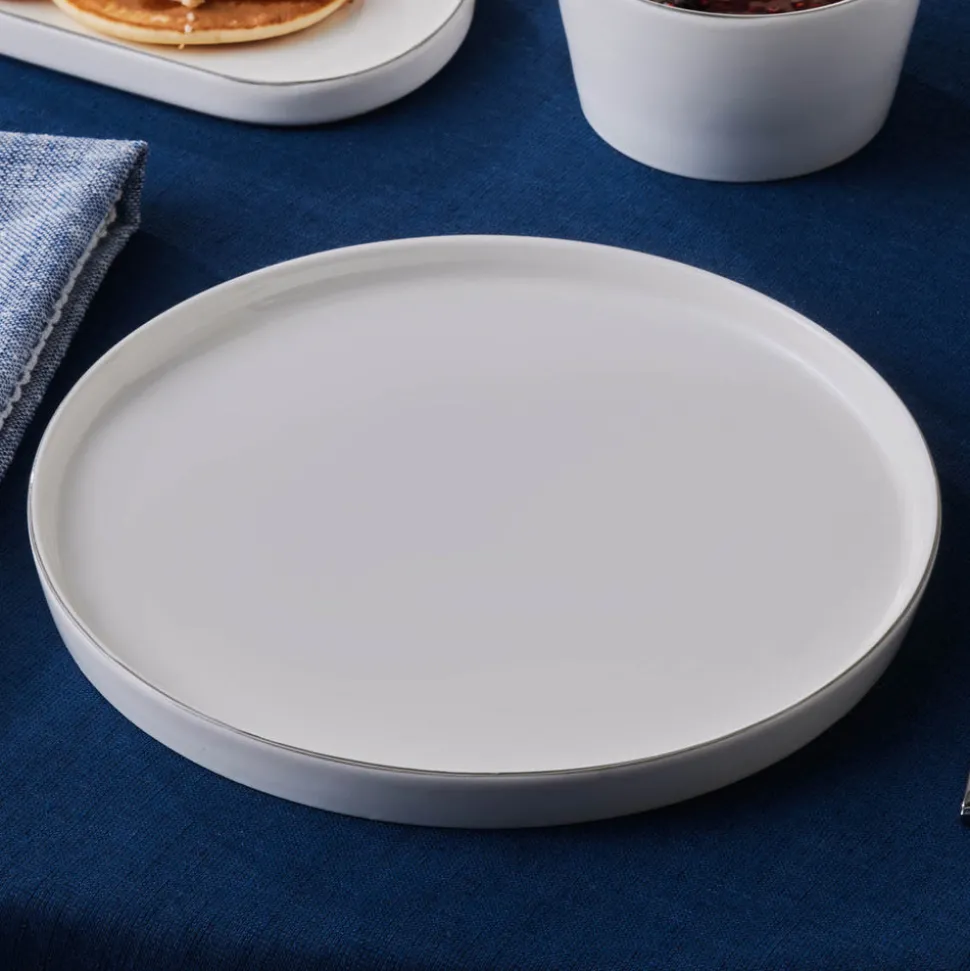 Karaca Forever Bone Bomo 22-teiliges Frühstücksset für 6 Personen – Platin