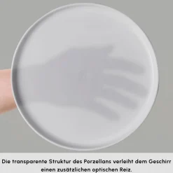 Karaca Forever Bone Bomo 22-Teiliges 6-Personen Frühstücksset