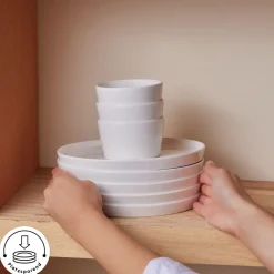 Karaca Forever Bone Bomo 22-Teiliges 6-Personen Frühstücksset