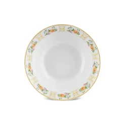 Karaca Forever Bone Britrose, 53-teiliges Tafelservice für 12 Personen