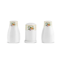 Karaca Forever Bone Britrose, 53-teiliges Tafelservice für 12 Personen