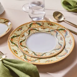 Karaca Forever Bone Orlando 53-teiliges Tafelservice für 12 Personen