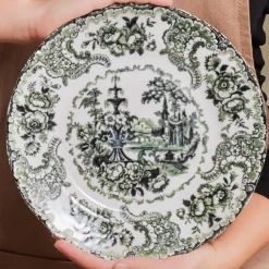 Karaca Forever Bone Vittoria, Frühstücksset 26-teilig für 6 Personen