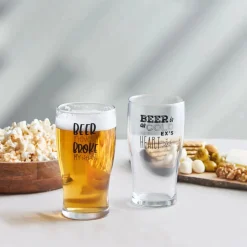 Karaca Fritz Bierglas-Set 2 Stück, 454 ml