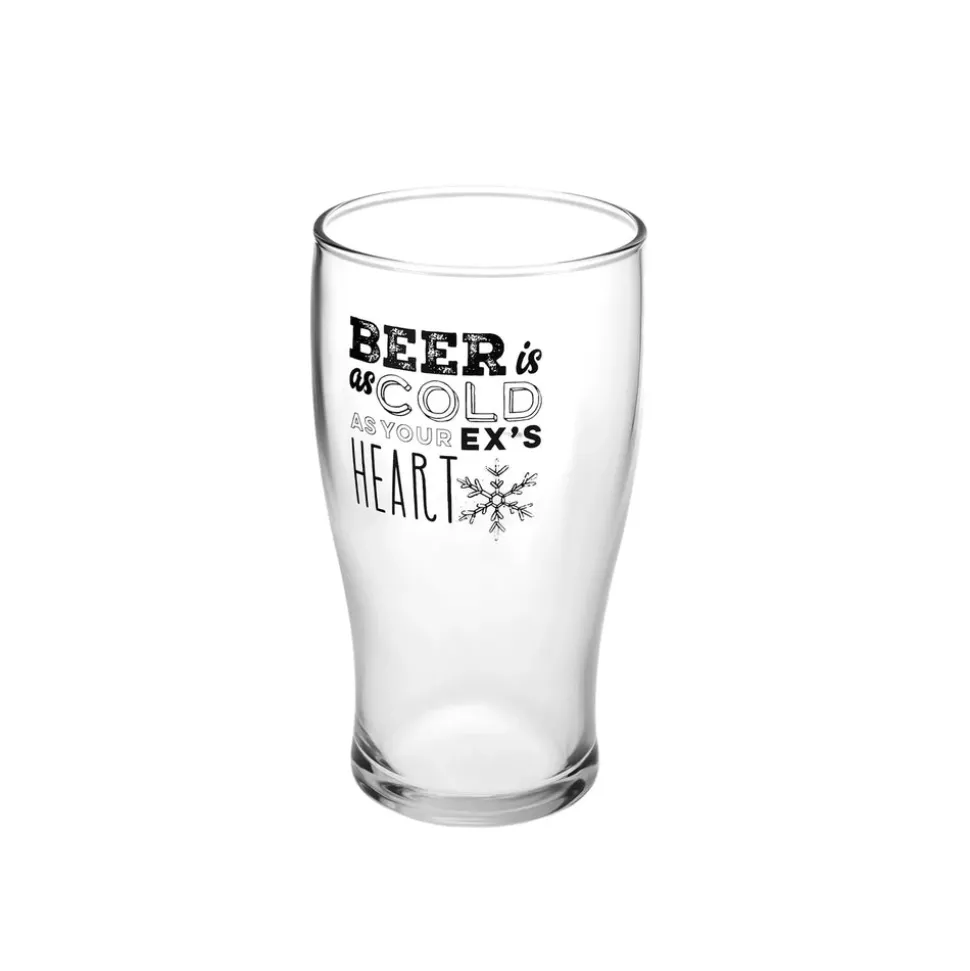 Karaca Fritz Bierglas-Set 2 Stück, 454 ml