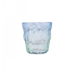 Karaca Gletscherwasser Glas, Blau Grün, 287 ml