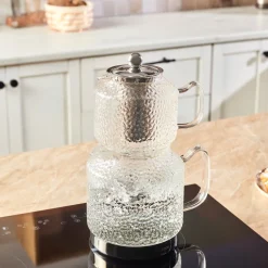 Karaca Glissia Glas Teekanne, Farblos