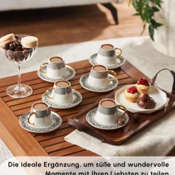 Karaca Globe Kaffeeservice für 6 Personen