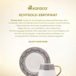 Karaca Globe Kaffeeservice für 6 Personen