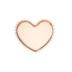 Karaca Glory Amber Herz Servierteller, 18 cm