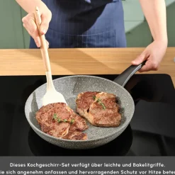 Karaca Gris Biogranit Pfannenset, 2 Teilig