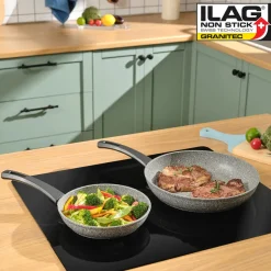 Karaca Gris Biogranit Pfannenset, 2 Teilig