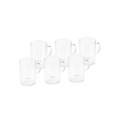Karaca Guido 6-teiliges Set Glasteetassen, 200 ml