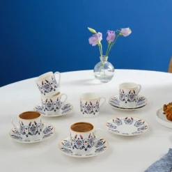 Karaca Haliç Tassen-Set für 6 Personen, 80 ml