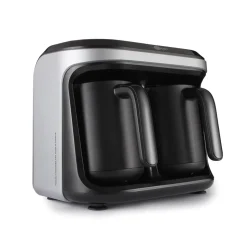 Karaca Hatir Hüps Duet Türkische Kaffeemaschine, Grau, 1400W