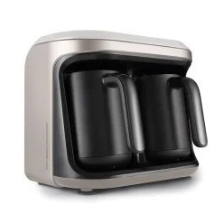 Karaca Hatır Hüps Duet Türkische Kaffeemaschine Beige, 1400W
