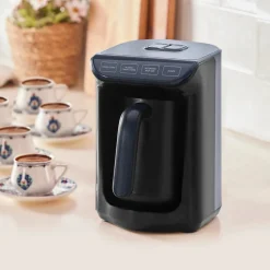 Karaca Hatır Kaffeemaschine mit Röstfunktion Anthrazit, 535W