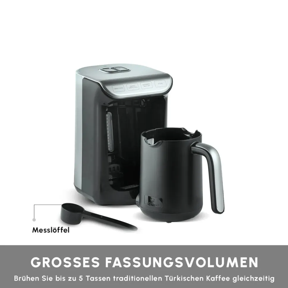 Karaca Hatır Kaffeemaschine mit Röstfunktion Space Gray