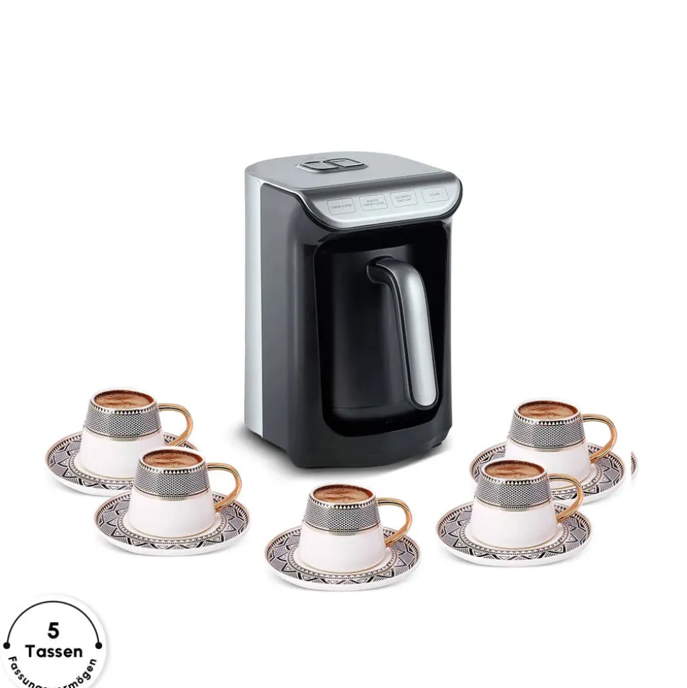 Karaca Hatır Kaffeemaschine mit Röstfunktion Space Gray