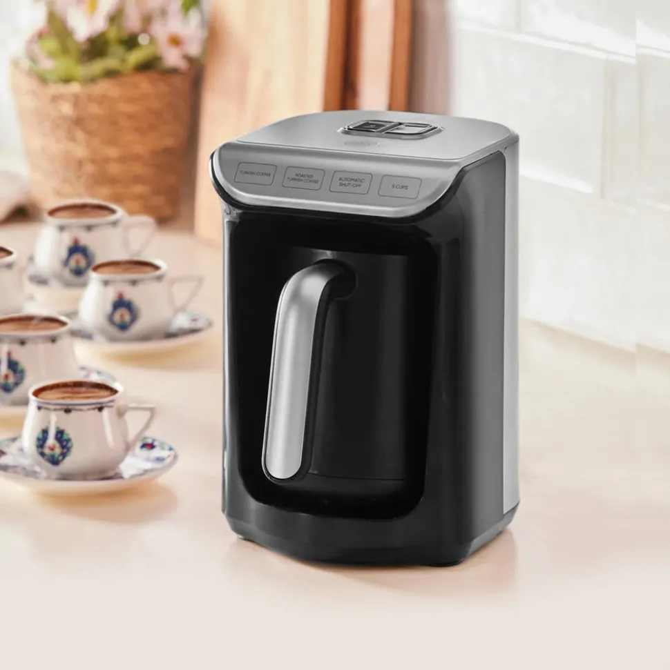 Karaca Hatır Kaffeemaschine mit Röstfunktion Space Gray