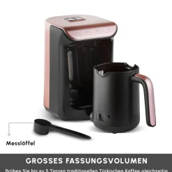 Karaca Hatır Kaffeemaschine mit Röstfunktion Rosenbeere