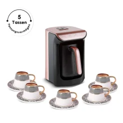 Karaca Hatır Kaffeemaschine mit Röstfunktion Rosenbeere